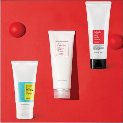Cosrx Salicylic Acid Cleanser, Low PH Good Morning Gel Cleanser, and AC Collecting Calming Foam Cleanser - M Review 123