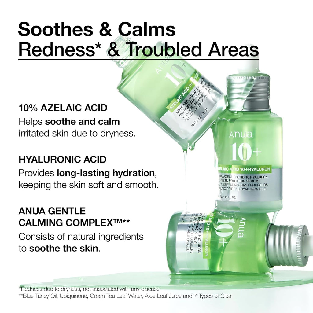 Azelaic 10 Hyaluron Redness Soothing Serum 30ml