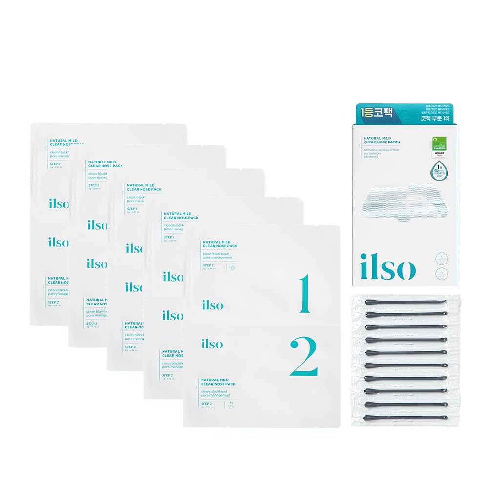Natural MILD Clear Nose Patch - 1 Box of 5 Patches
