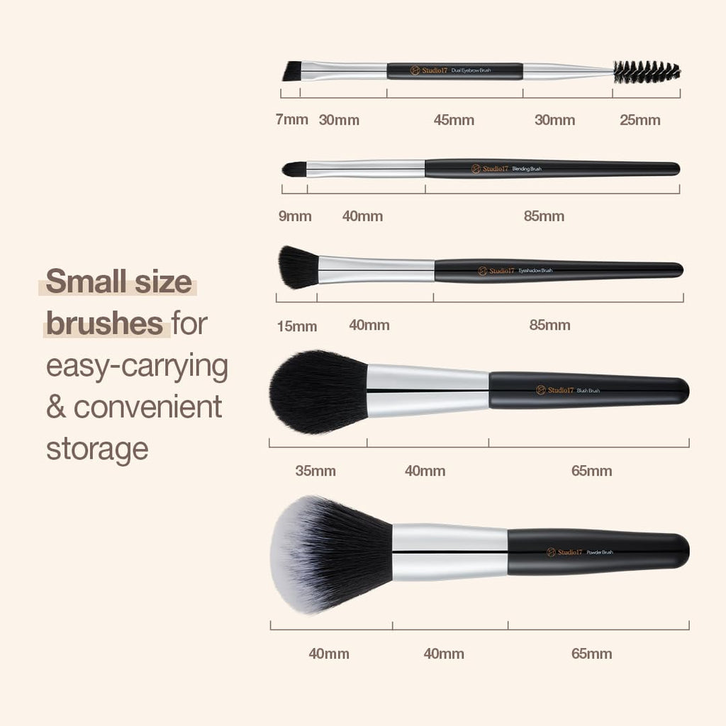 Travel Makeup Brush Set