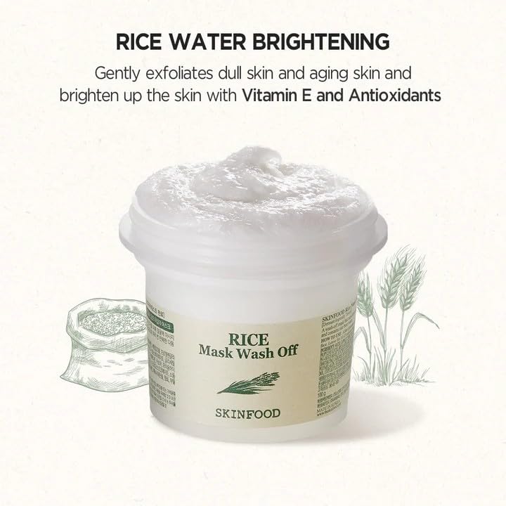 Rice Mask Wash Off