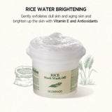 Rice Mask Wash Off