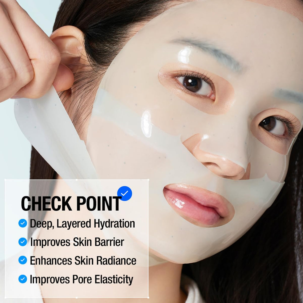 Heartleaf Hyaluron Soothing Gel Mask - 1 Box of 5 Sheets