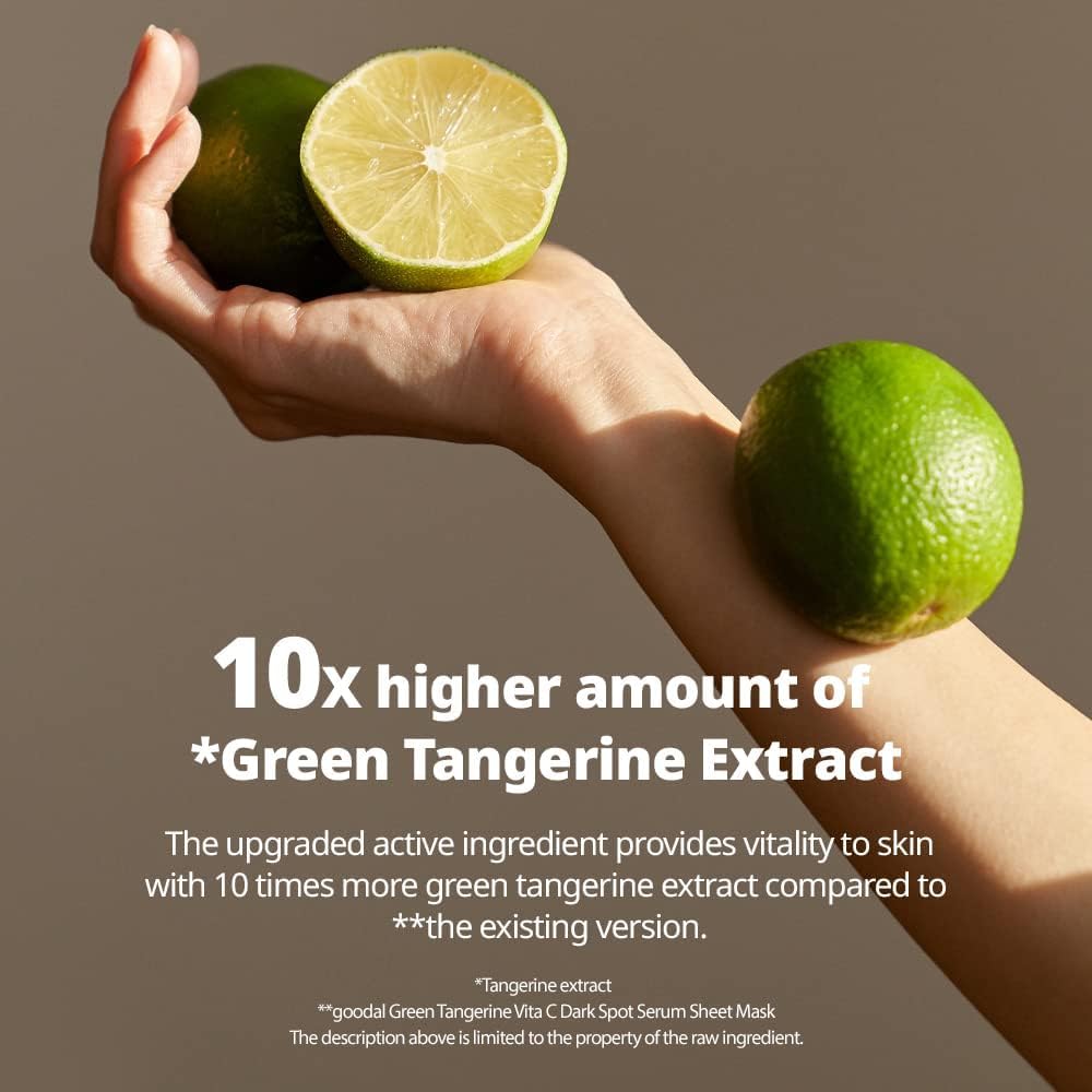 Green Tangerine Vita C 黑斑精华面膜 - 1 盒 5 片