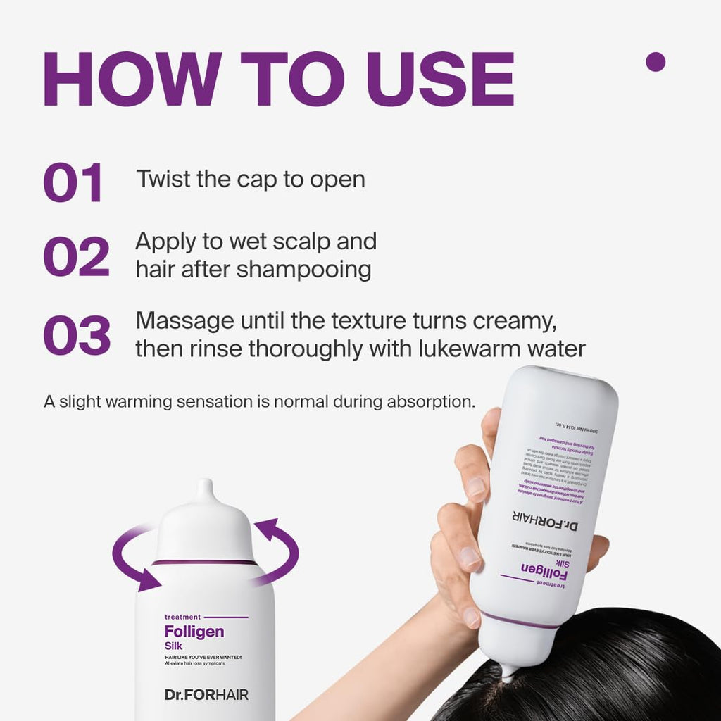 Folligen Silk Treatment, 300ml