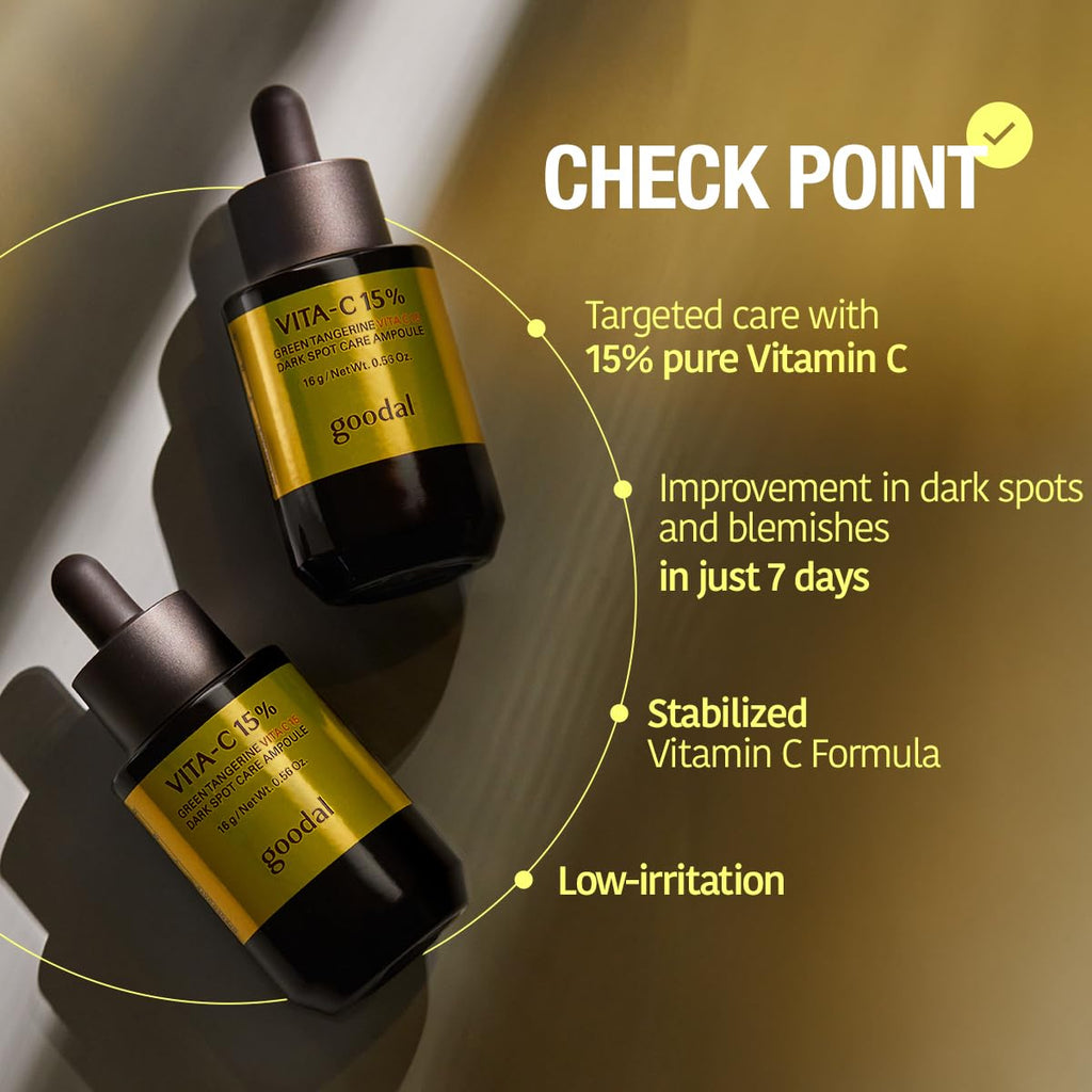 Green Tangerine Vita C 15 Dark Spot Care Ampoule