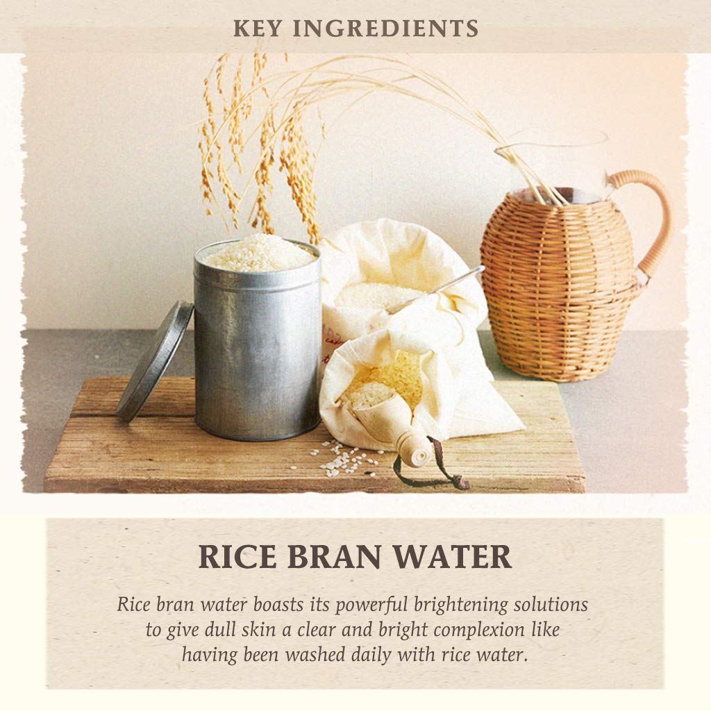 Rice Brightening Scrub Foam