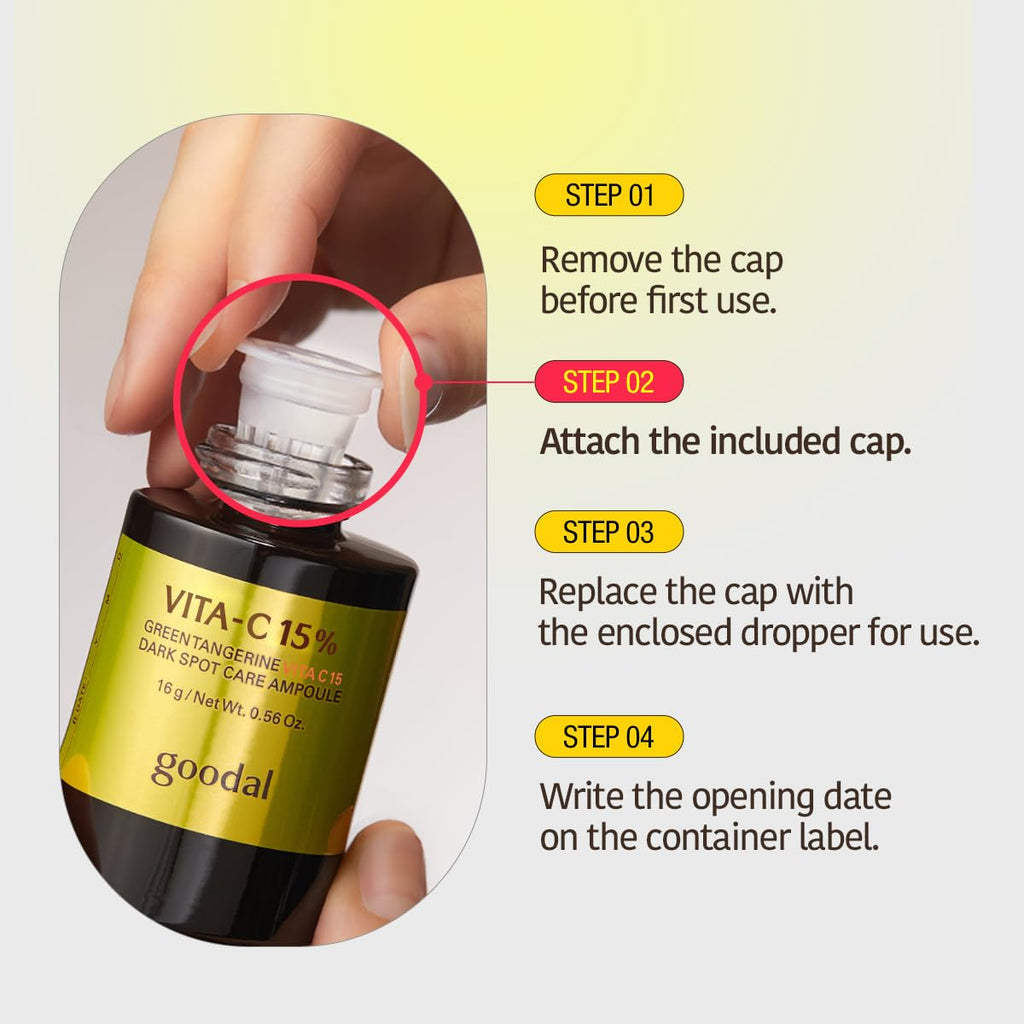 Green Tangerine Vita C 15 Dark Spot Care Ampoule