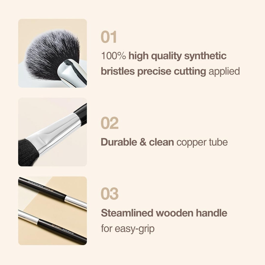 Travel Makeup Brush Set