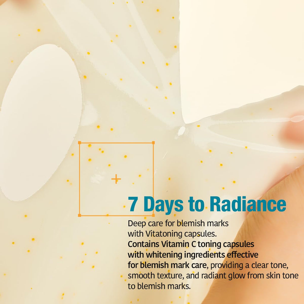 Green Tangerine Vita-C Dark Spot Care Gel Mask - 1 Box of 5 Sheets