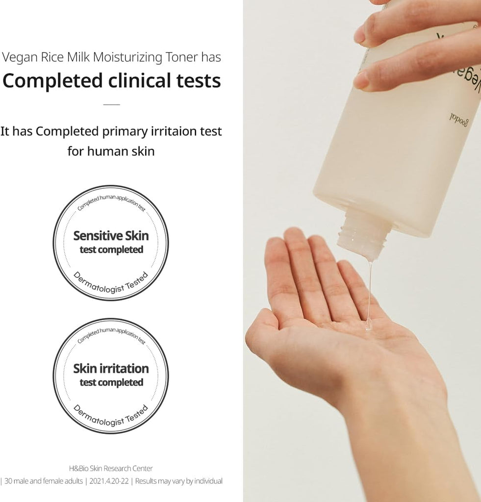 Vegan Rice milk Moisturizing Toner