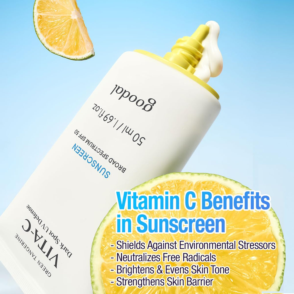 Green Tangerine Vita-C Dark Spot UV Defense Sunscreen SPF 50