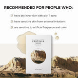 Madagascar Centella Watergel Sheet Ampoule Mask - 1 Box of 5 Sheets