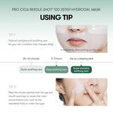 Pro Cica Reedle Shot 100 2-Step Hydrogel Mask - 1 Box of 4 Sheets