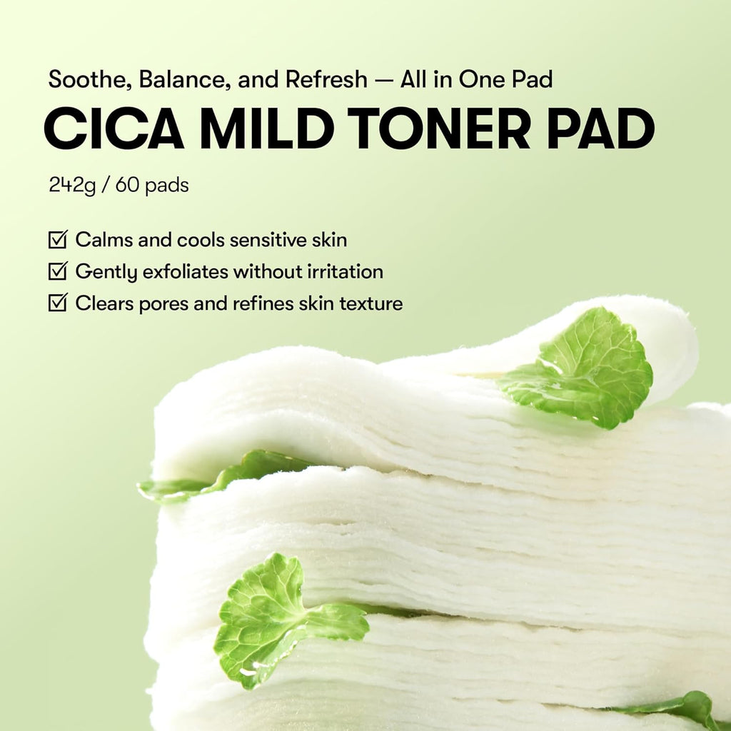 Cica Mild Toner Pad