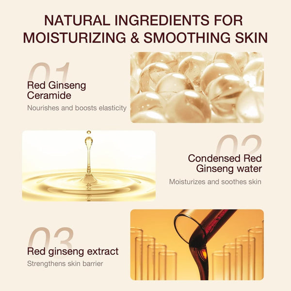 Donginbi Red Ginseng Moisture & Firming Skin Care Set | Masksheets