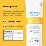 UV Defense Hydro Calming Sunscreen SPF 60+
