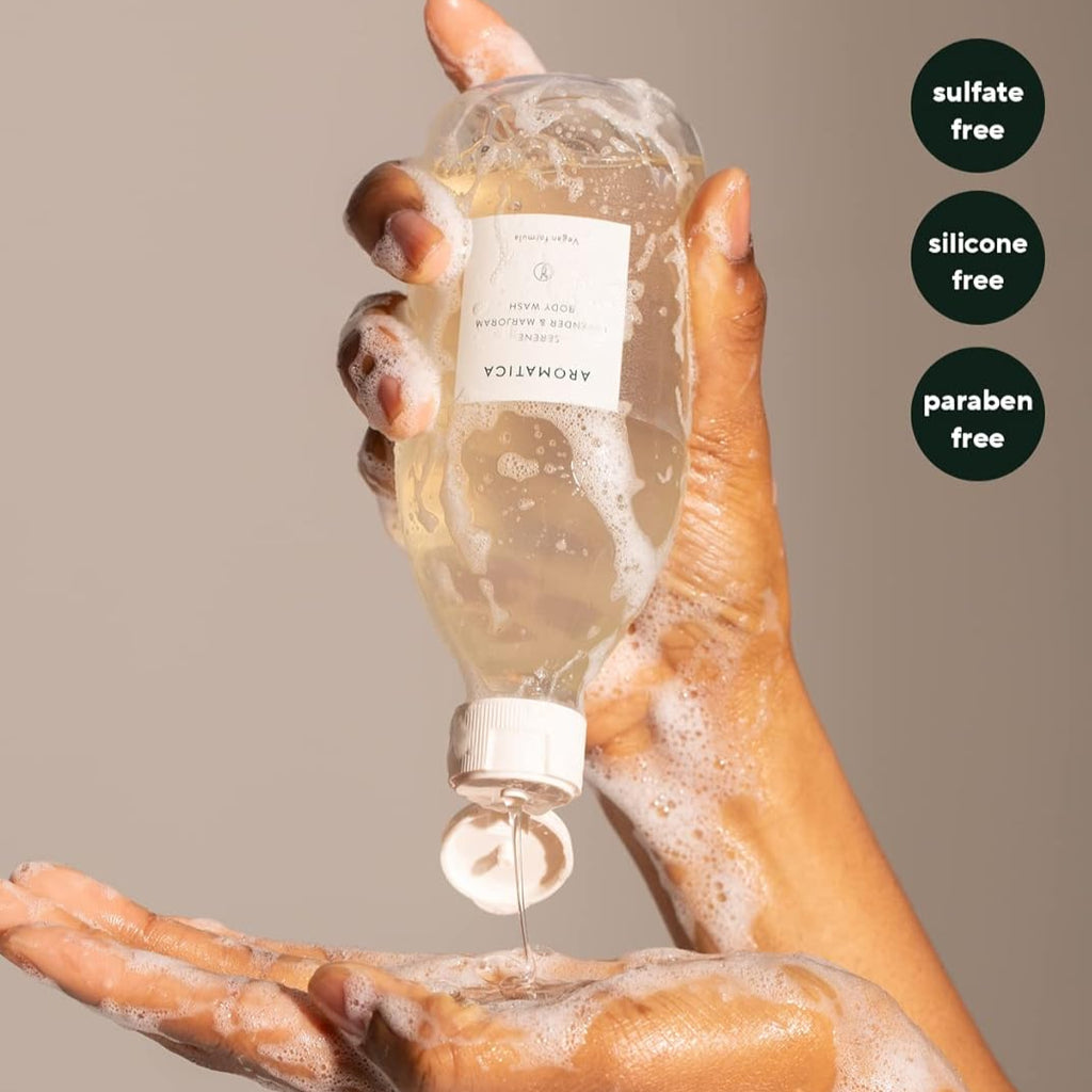 Serene Body Wash Lavender & Majoram, 300ml