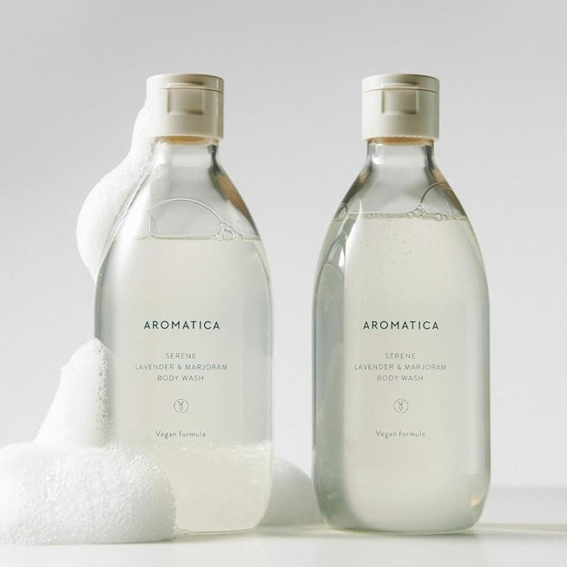 Serene Body Wash Lavender & Majoram, 300ml
