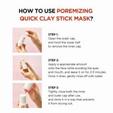 Madagascar Centella Poremizing Quick Clay Stick Mask, 27g
