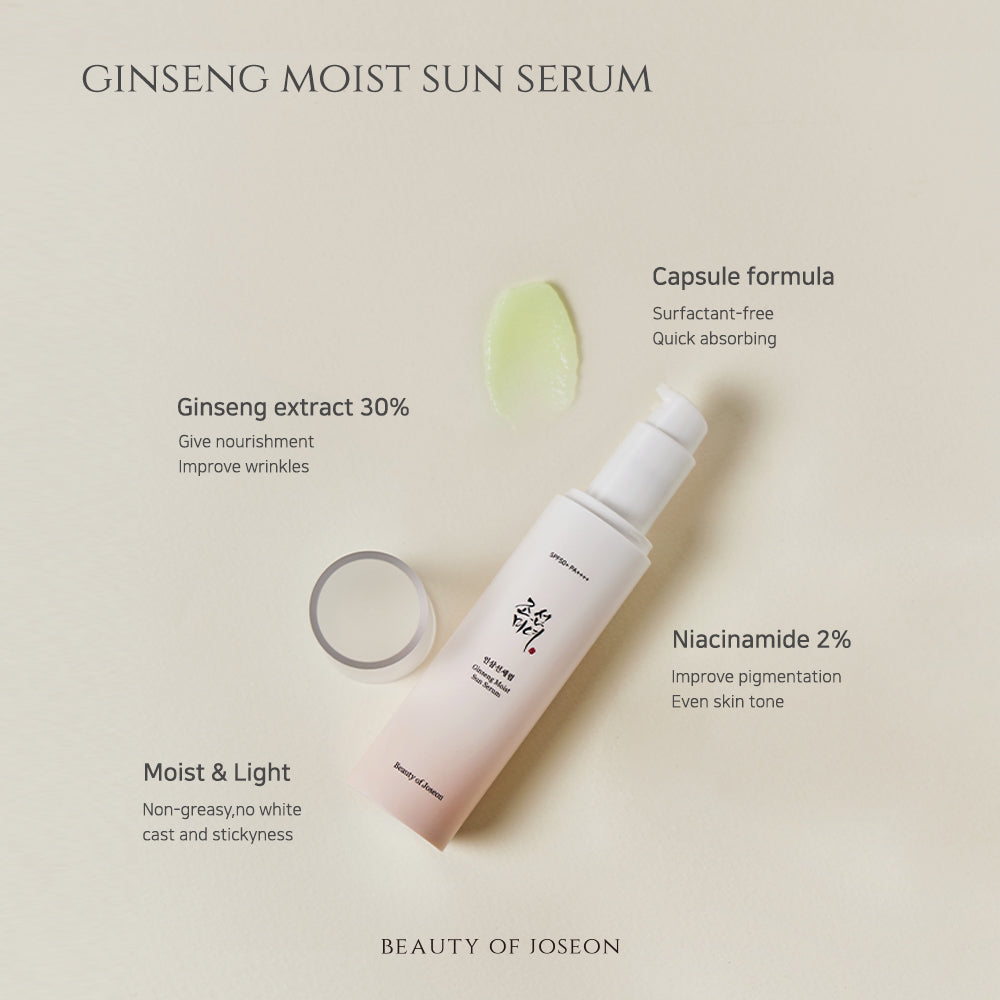 Ginseng Moist Sun Serum SPF 50+ PA++++