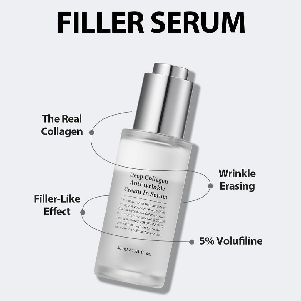 Deep Collagen Anti-wrinkle Cream In Serum