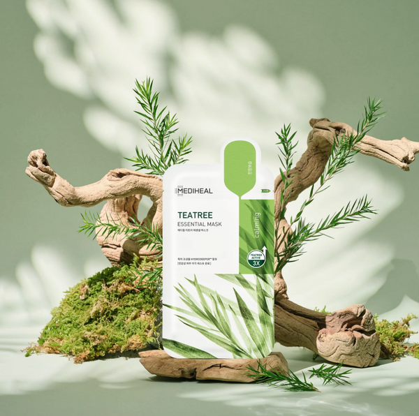 Mediheal Teatree Care Solution Essential Mask - 1 Box of 10 Sheets
