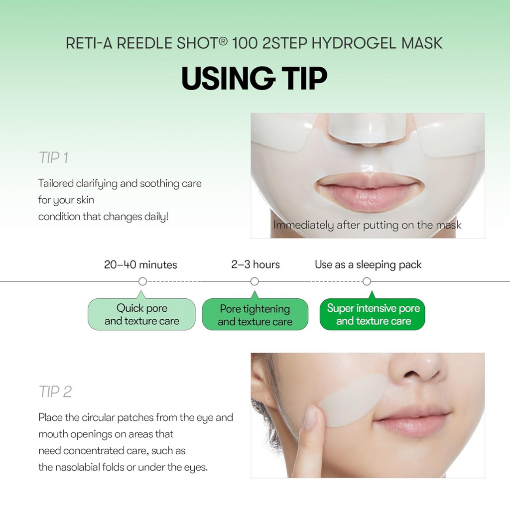 Reti-A Reedle Shot 100 2-Step Hydrogel Mask