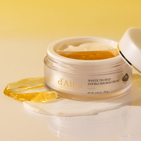 d'Alba White Truffle Double Serum & Cream, 70g | Masksheets