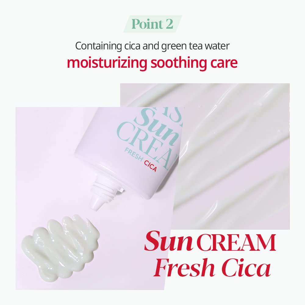 Water Splash Sun Cream Fresh Cica SPF 50+ / PA++++
