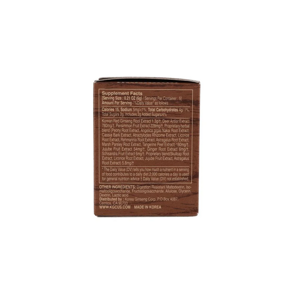 Jung Kwan Jang Cheon Nok Extract Korean Red Ginseng & Deer Antler