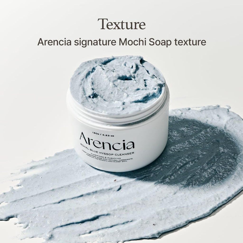 Fresh Blue Hyssop Rice Mochi Cleanser, 120g
