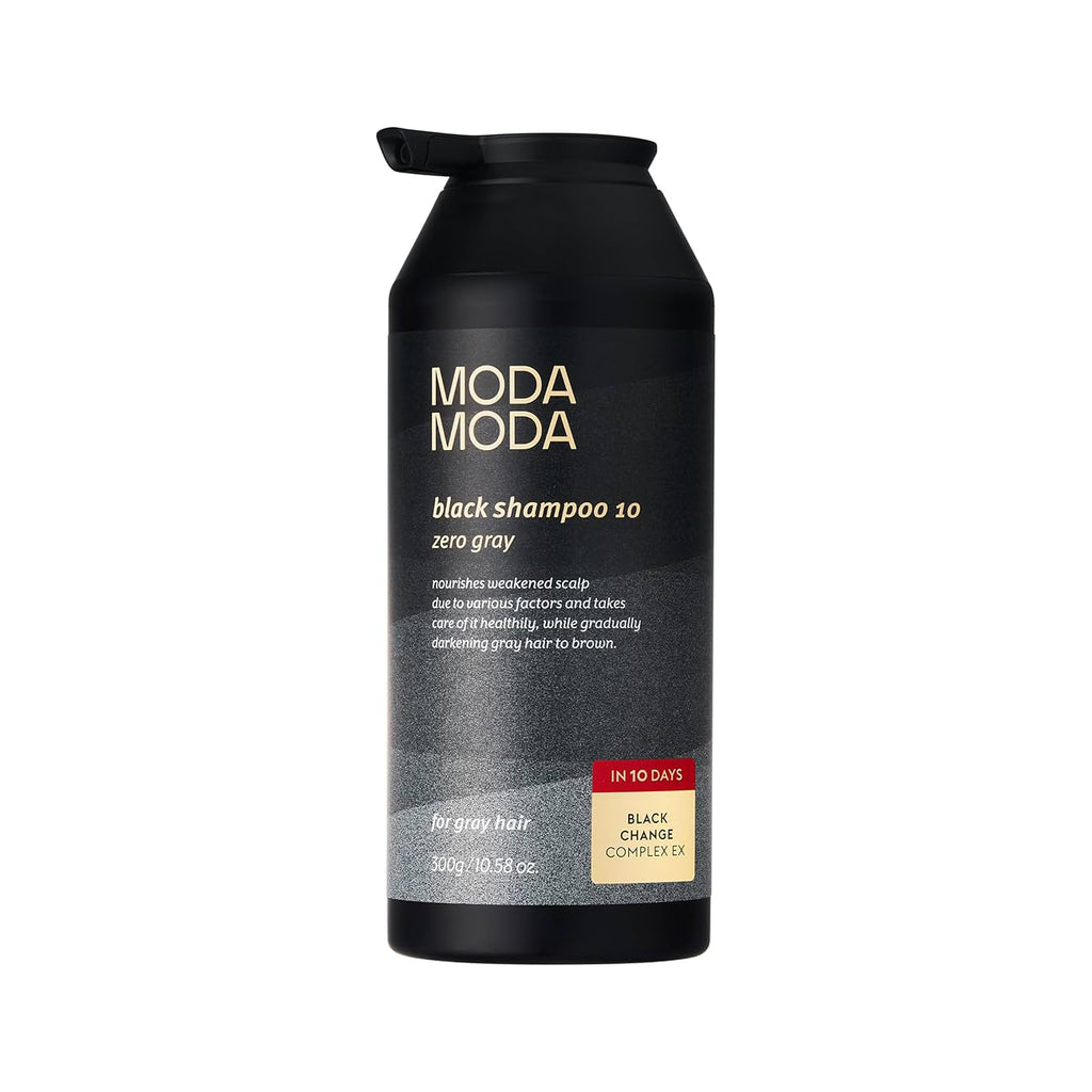 제로 그레이 블랙 헤어 샴푸, 10.58oz