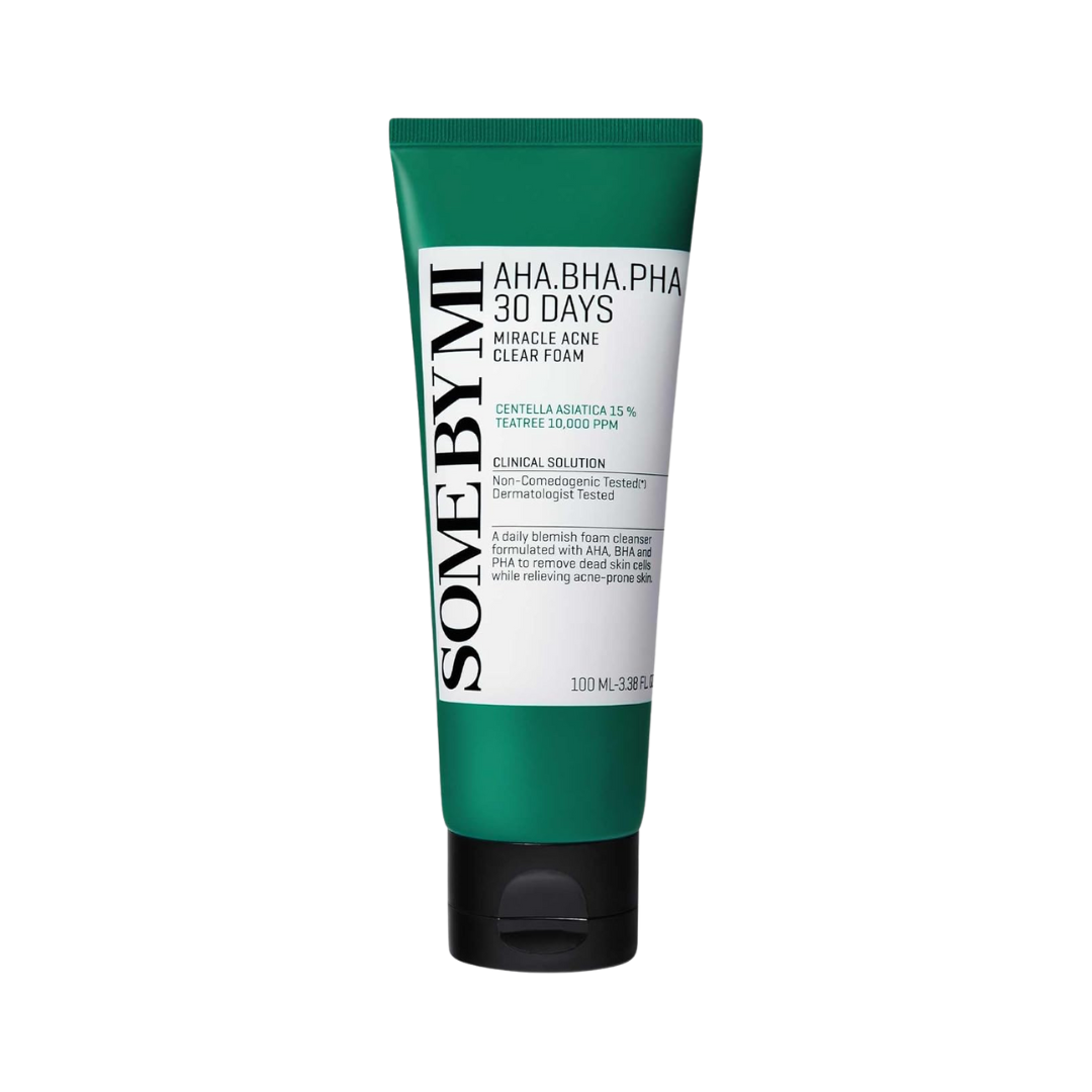 Some By Mi AHA BHA PHA 30 Days Miracle Acne Clear Foam | Masksheets