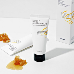 코스알엑스 풀핏 프로폴리스 허니 오버나이트 마스크