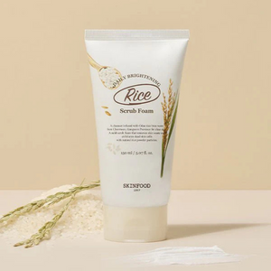 Rice Brightening Scrub Foam