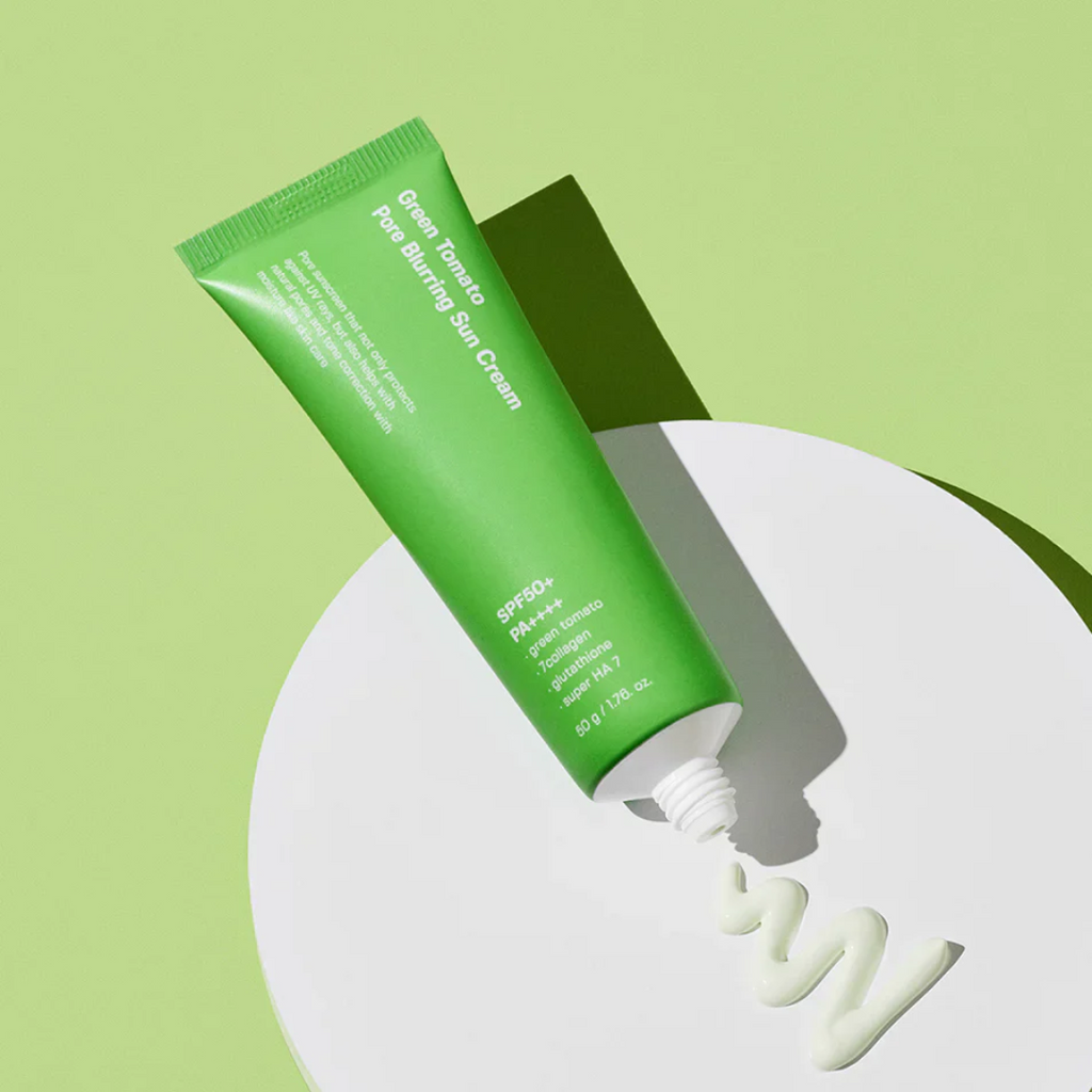 Green Tomato Pore Blurring Sun Cream