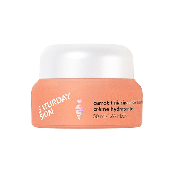 Saturday Skin Carrot + Niacinamide Moisturizing Cream Masksheets