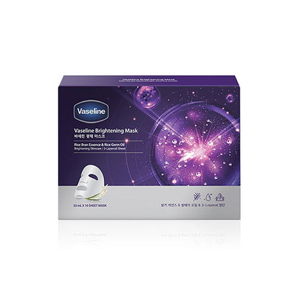 Unilever Vaseline Brightening Mask | Masksheets