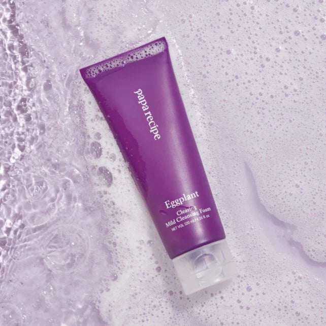 Eggplant Clearing Mild Cleansing Foam