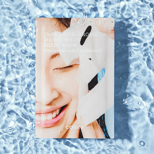 Cosrx Triple Hyaluronic Water Wave Sheet Mask Masksheets