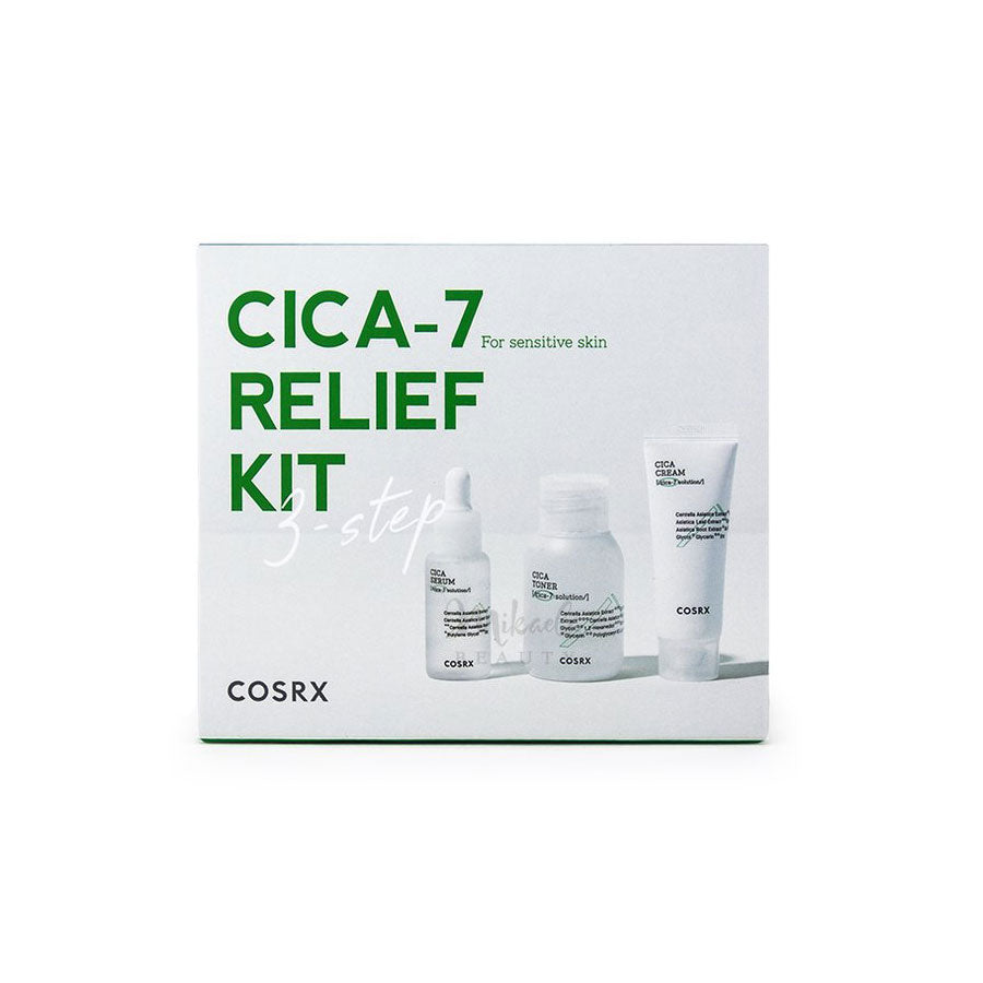 Cosrx Pure Fit Cica-7 Relief Kit | Masksheets