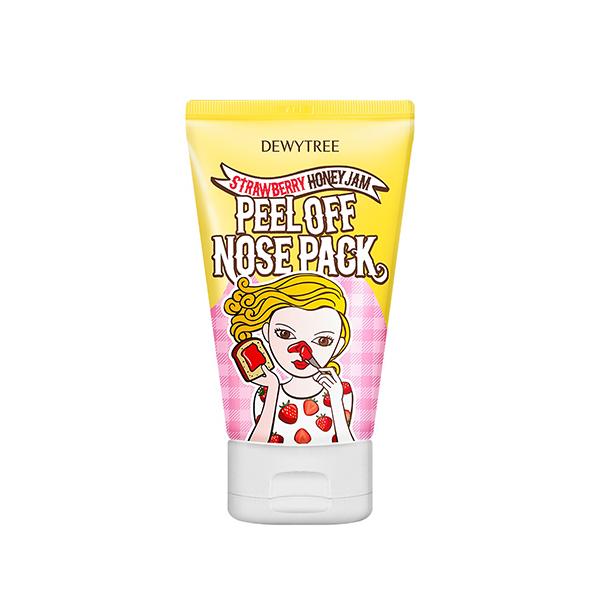 Dewytree Strawberry Honey Jam peel Off Nose Pack | Masksheets