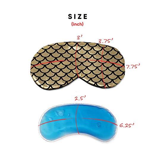 EVERYDAZE Gold Double Therapy Eye Mask Masksheets