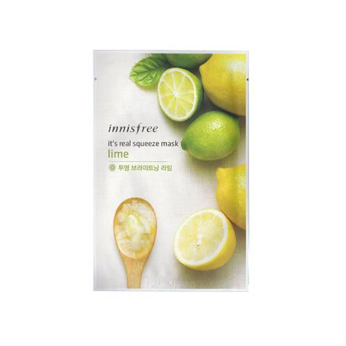 innisfree It's Real Squeeze Mask Lime 1 Sheet Masksheets