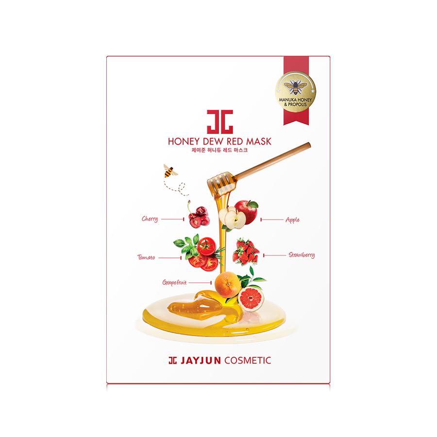 Honey Dew Red Mask - 1 Box of 5 Sheets