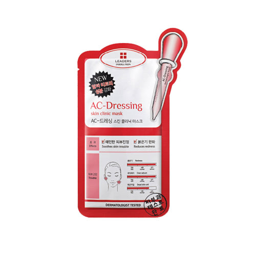 Leaders ACDressing Skin Clinic Mask 1 Box of 10 Sheets Masksheets