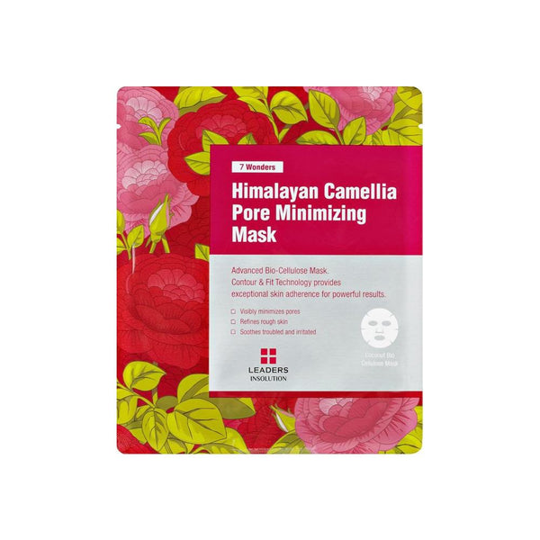 Leaders 7 Wonders Himalayan Camellia Pore Minimizing Mask 1 Box of 10 Sheets Masksheets