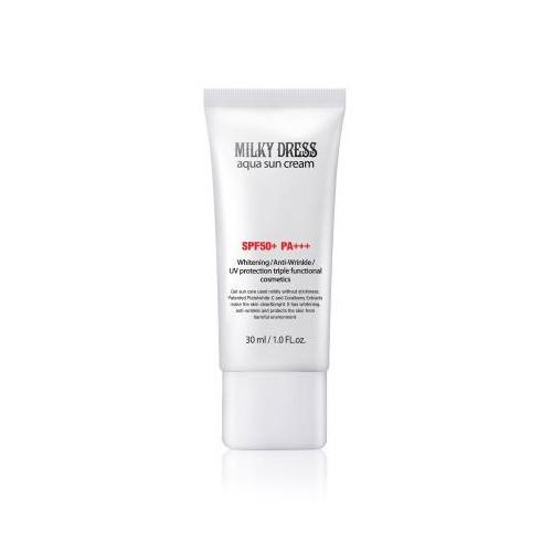 Milky Dress Aqua Sun Cream SPF50+ PA+++ | Masksheets