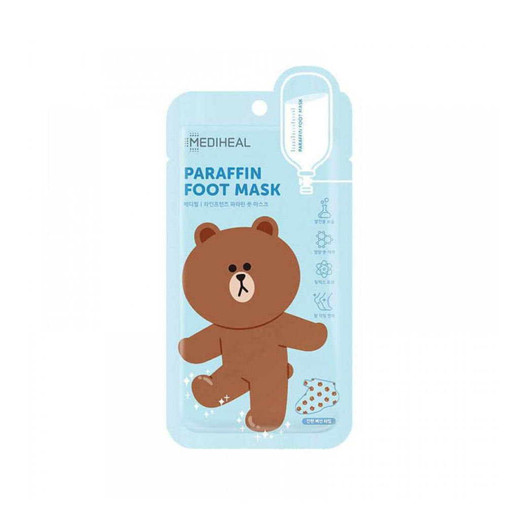 라인프렌즈 파라핀 풋 마스크